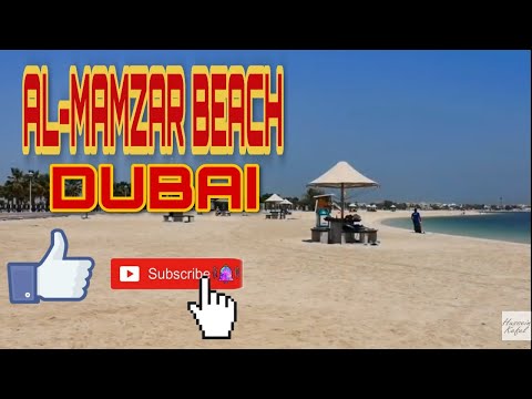 Let's go to Al Mamzar Beach Park Dubai!!