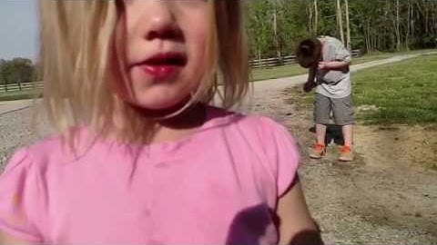 Kid gets sprayed in eye with silly string (Dank version)