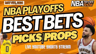 NBA Playoff Best Bets | NBA Player Props Today | Picks MAY 6TH