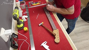 Stratocaster neck build. Part 2