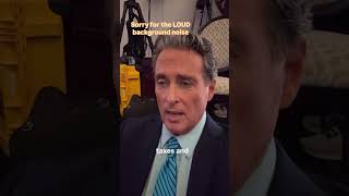WPBF 25 News Anchor Todd McDermott covering President Trump's speech at Kravis Center
