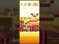 マリオラン（Mario Run）  ワールド3-1  おおきなトゲゾーをくぐりぬけ！（Dodge the giant Spiny!）