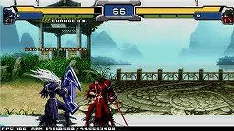 OpenBoR NeoGeo Clash tech demo 5 Hitflags