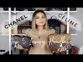 Top 5 Best Luxury Handbags to Buy 2020 + Tips | Louis Vuitton, Celine, Chanel & More