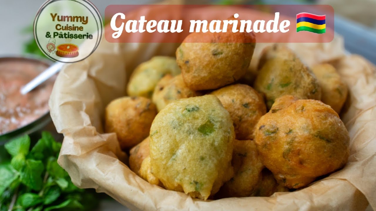 Recette de gateau marinade mauricien