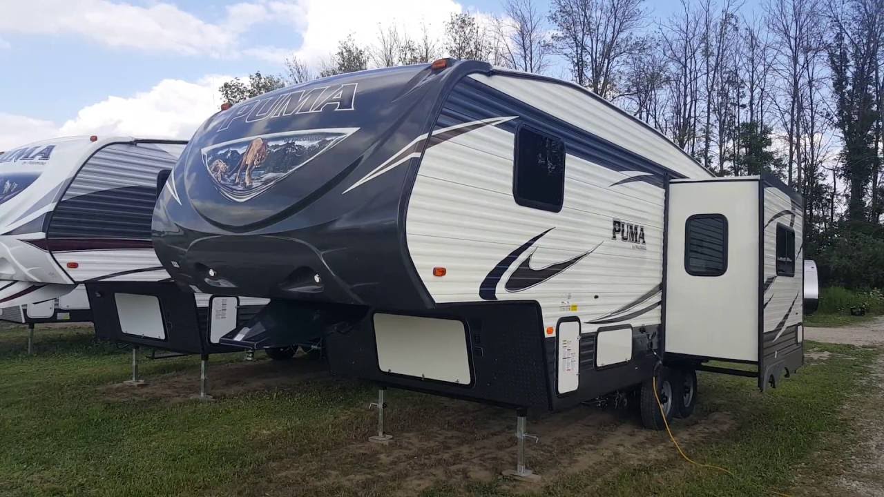 2017 Puma 253FBS 5th Wheel Trailer @ Camp-Out RV in Stratford - YouTube