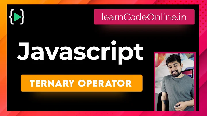 Ternary operator in javascript