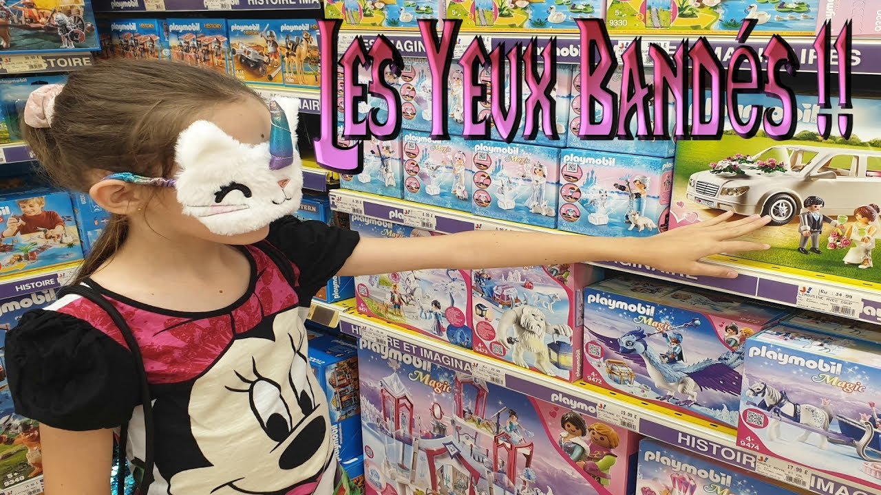 J'ACHÈTE TOUS LES PLAYMOBILS QUE JE TOUCHE A L'AVEUGLE CHEZ JOUET CLUB ! - Shannon Merveille
