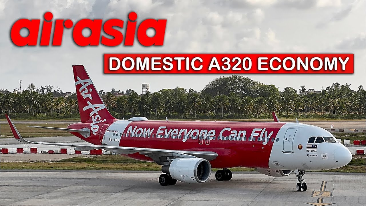 Flying AIRASIA A320ceo Economy on a Domestic Flight - What's it like?