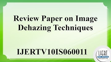 Review Paper on Image Dehazing Techniques