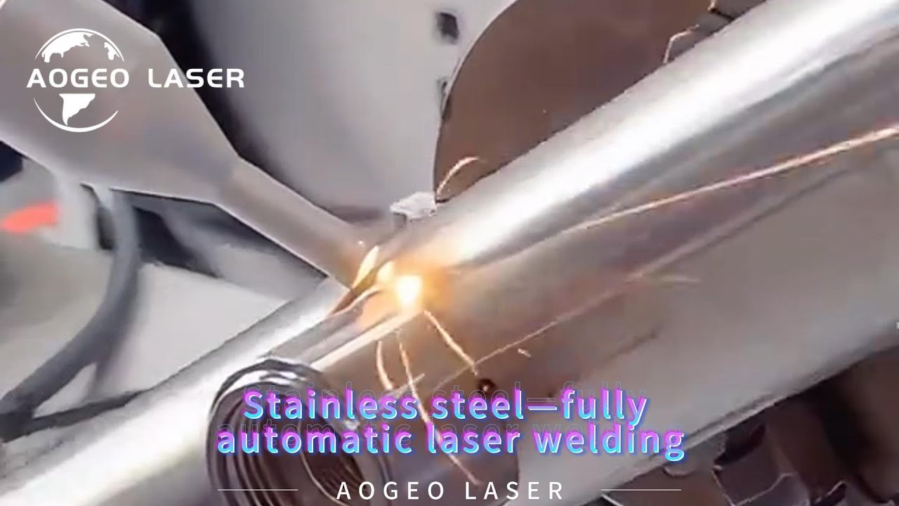 Automatic laser welding - YouTube