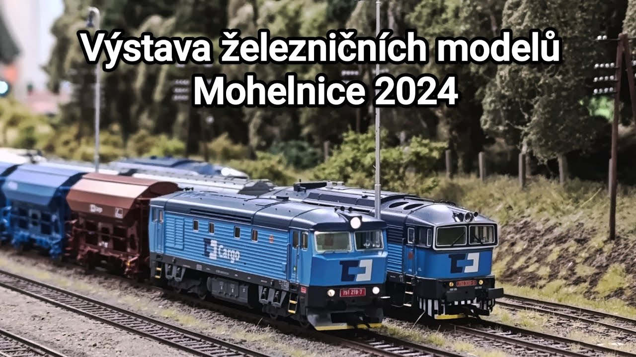 Výstava železničních modelů Mohelnice 2024