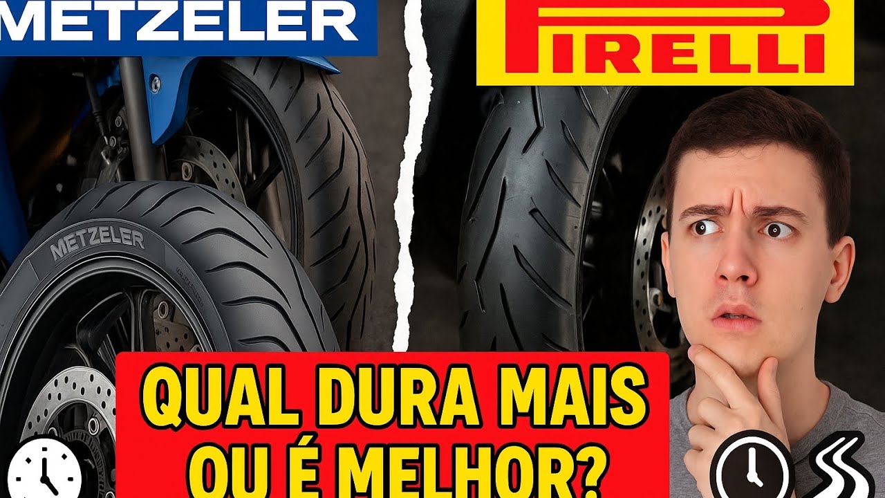 Metzeler ou Pirelli: Qual Pneu Vale a Pena?