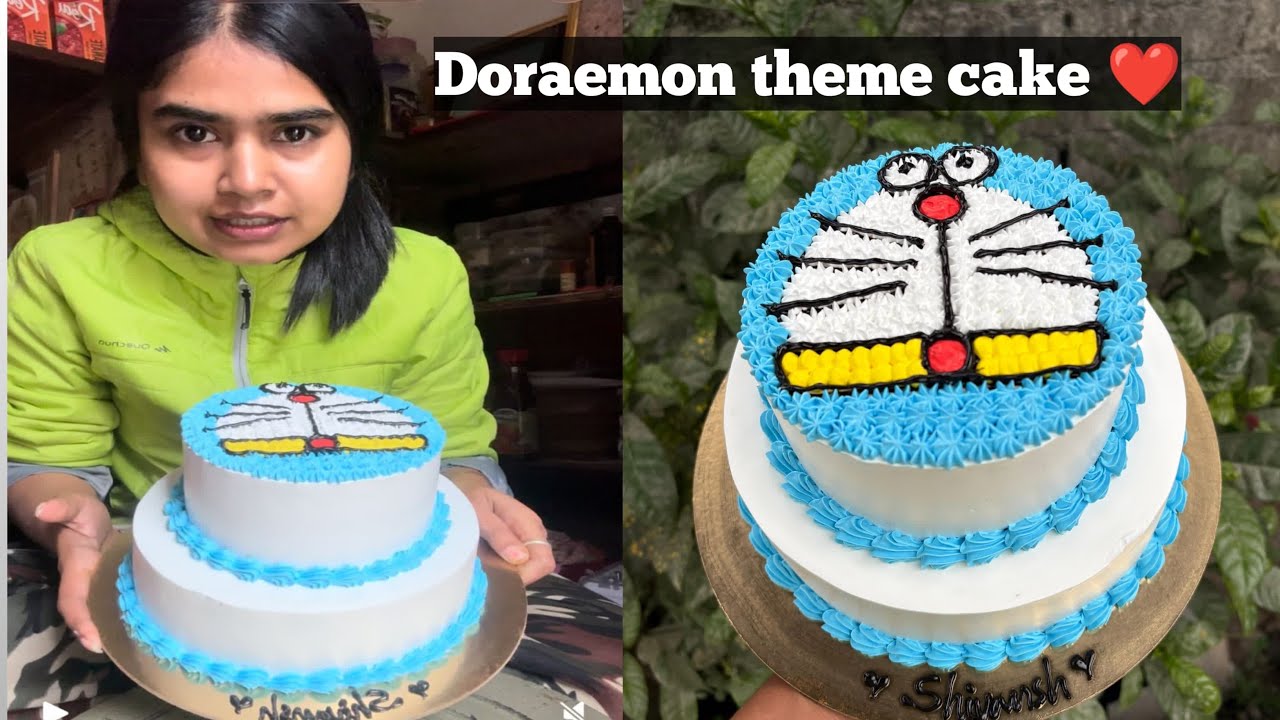 Doraemon theme cake ❤️