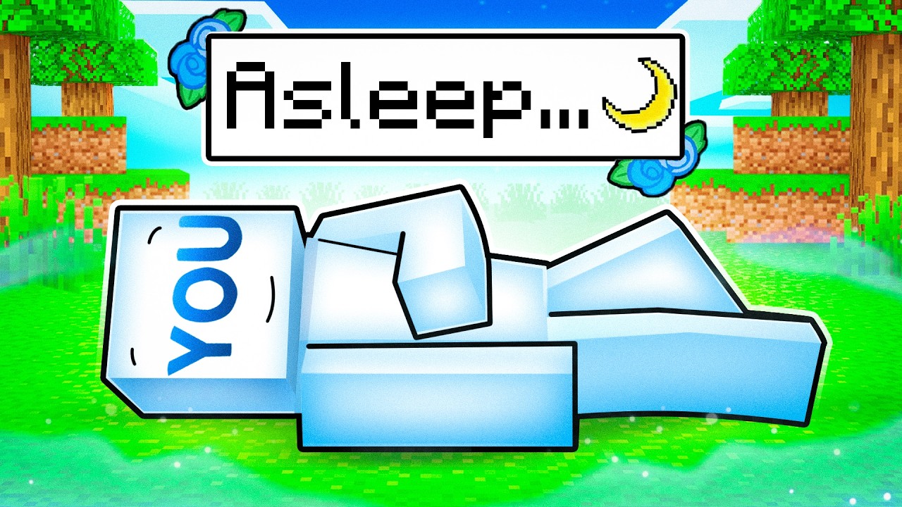 YOU Fell Asleep FOREVER in Minecraft!
