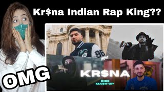 Kr$na x Bollywood Drill - Diss Mega Mashup REACTION