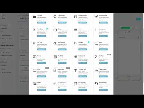 Code Script Widget