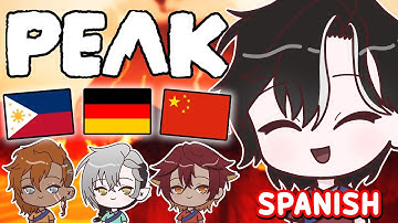 PEAK BUT WE SPEAK DIFFERENT LANGUAGES TO COMMUNICATE