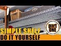 Easy Step by Step Cabover-Shelf - Hightop Van -PART 1