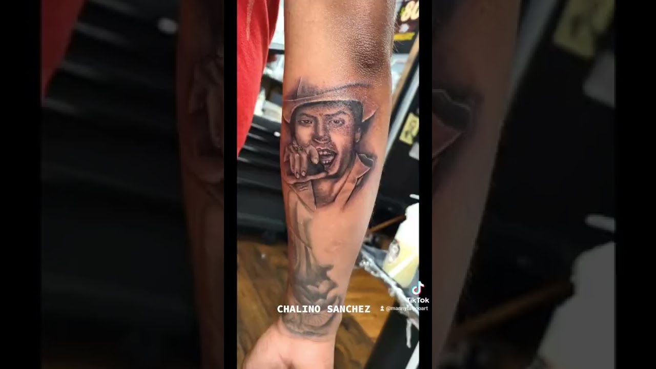 Epain tattoos  El Chalino Sanchez portrait on the ribs erniepain  westernavetattoos    losangeles california blackandgrey tattoo  inked bodyart bodyart tattoolife mexico music chalinosanchez   Facebook