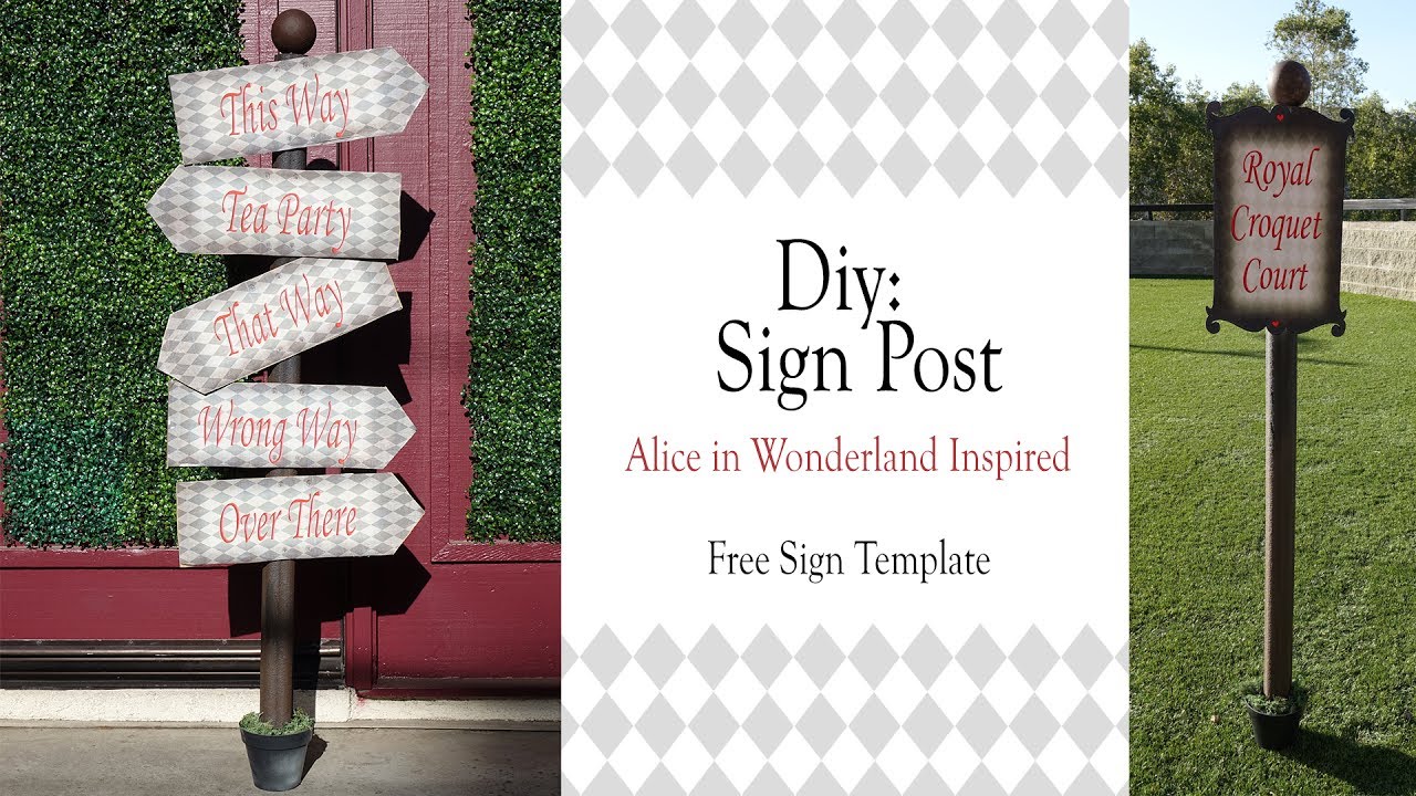 Signed posting. Signed posting