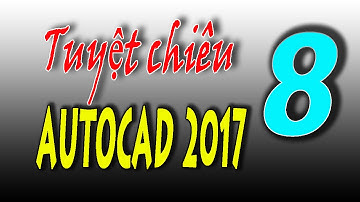 Tuyệt chiêu Autocad 😍| Autocad 2017 -  Cách đánh số thứ tự tự động trong Autocad