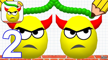 Draw To Smash - Gameplay Walkthrough Part 2 Levels 87-105 (iOS, Android)