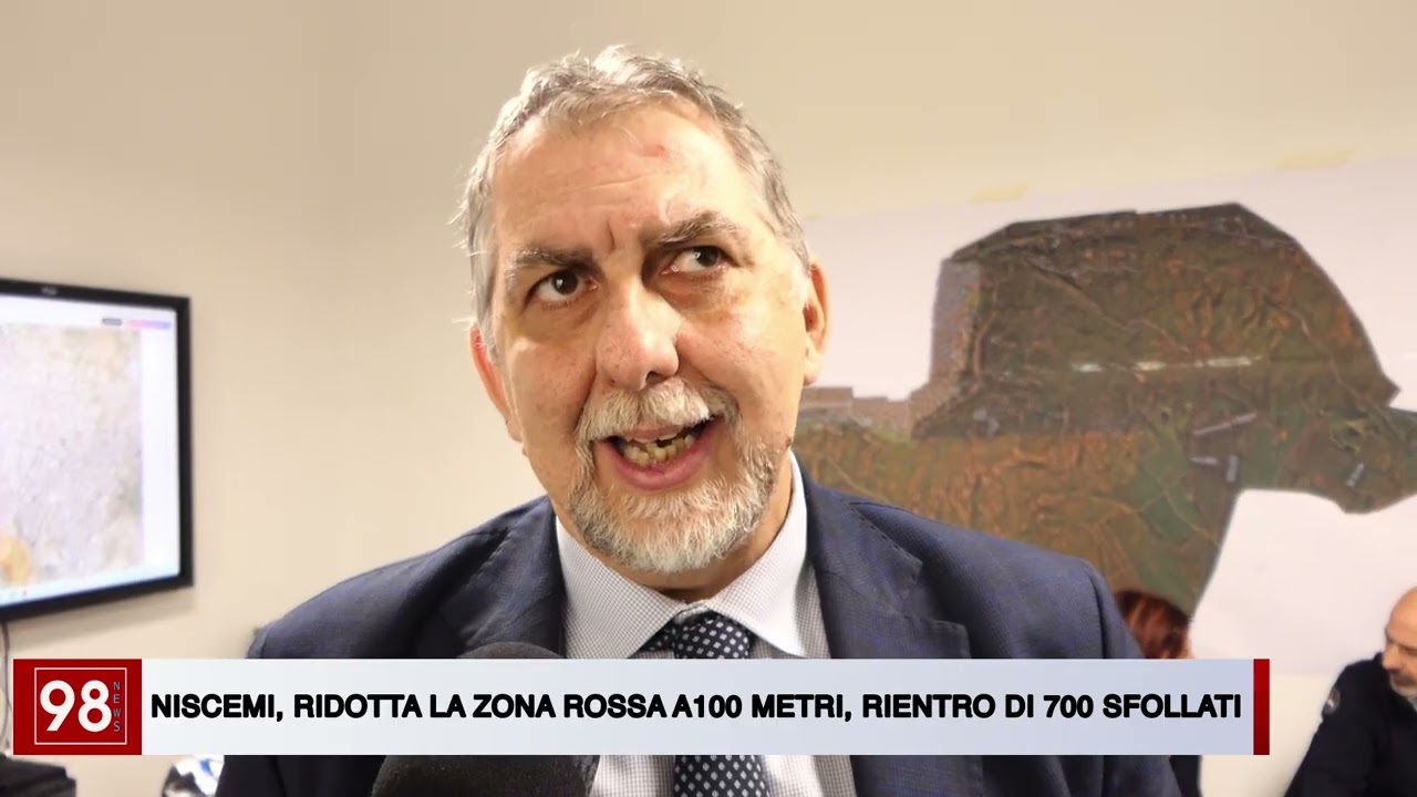 NISCEMI, RIDOTTA LA ZONA ROSSA A100 METRI, IL RIENTRO DI 700 SFOLLATI