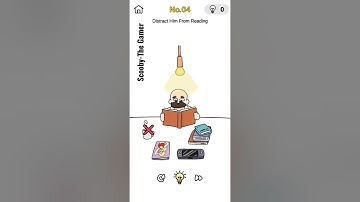 Distract him from reading  No.4 #brainout#prankplan#gaming