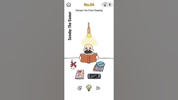 Distract him from reading  No.4 #brainout#prankplan#gaming