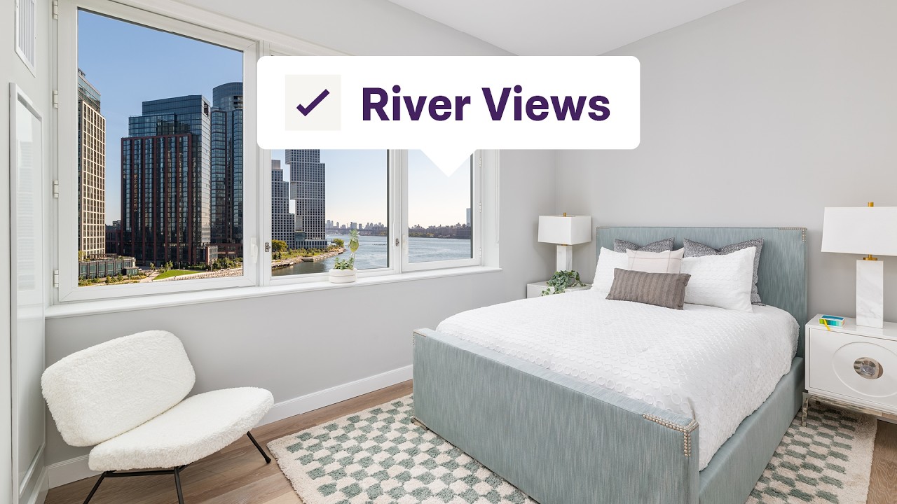 2-Bed With River Views in Hunter's Point South | Inside #1603 at 2-20 Malt Drive