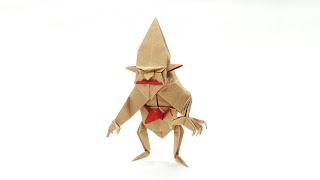 ジジイ #折り紙 #origami #origamitutorial