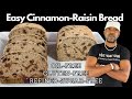 Easy glutenfree cinnamon raisin bread i refinedsugarfree  oilfree