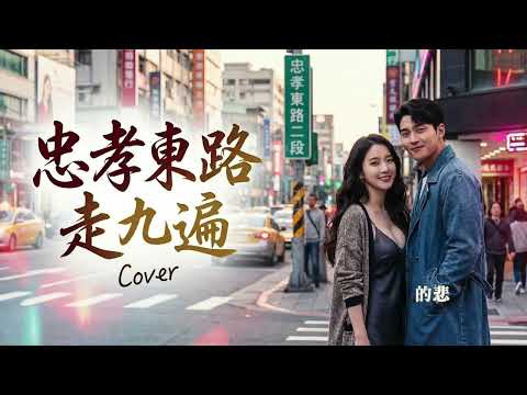 【忠孝東路走九遍 動力火車】  男女對唱深情版 動態歌詞