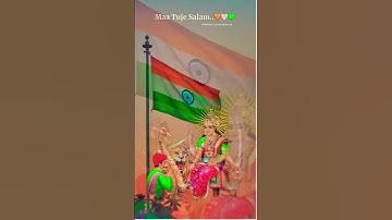 Thumbnail of Maa tujhe Salaam♥️#independencebay #india #15august #trending  #deshbhakti #deshbhaktidance  #top10