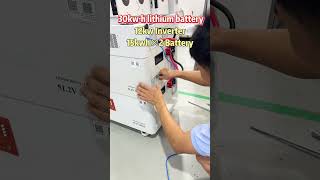 3.6kw+7.68 kWh all-in-one machine, brand new Grade A battery cells, and JK BMS system 10,000+ cycles