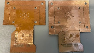 How to make a multilayer flexible PCB (flexible capacitive sensor part 1)