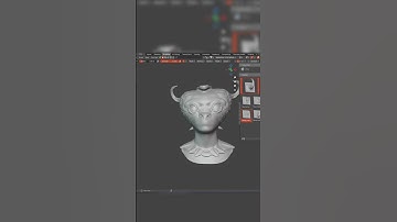 Vector Displacement Maps in Blender 3.5! 9 minute Sculpting time-lapse