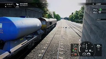 Train Sim World 3: Class 66 EWS (RHTT). Midland Mainline