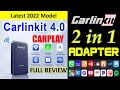 Carlinkit 4.0  |  2 in 1 CarPlay AndroidAuto Adapter  |  REVIEW