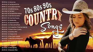 The Best Of Classic Country Songs 70s 80s 90s Playlist - Top 100 Old Country Songs 70s 80s 90s