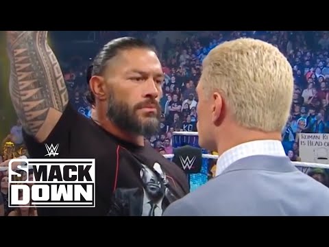 Roman Reigns demands Cody Rhodes' acknowledgement | WWE SmackDown Highlights 3/31/23 | WWE on USA