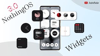 Install NothingOS 3.0 Widgets on any Android | NothingOS 3 | AndroRadar