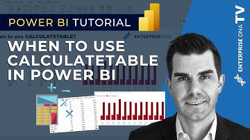 When To Use The CALCULATETABLE Function - DAX Function Techniques [2022 Update]