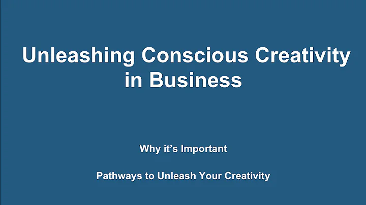 Tiger Webinar: Unleashing Conscious Creativity in ...