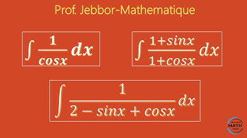 Primitives des fraction rationnelles trigonometriques (Partie 1)