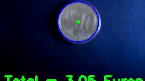 Projecto de Detecção e Contagem de Moedas!