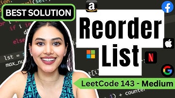 Reorder List - LeetCode 143 - Python  #reorderlist #leetcode #blind75