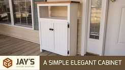 Making A Simple Elegant Cabinet - 233