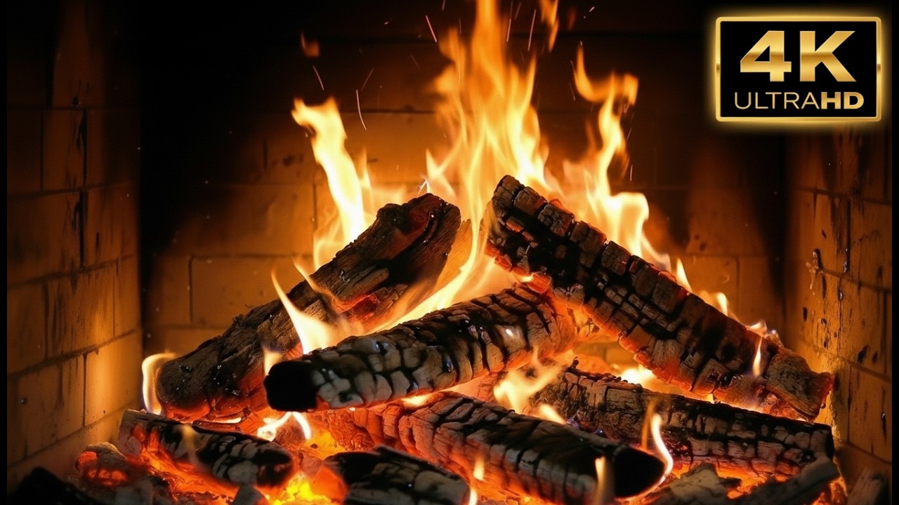 LIVE 🔥 Calm Fireplace Sounds | Instant Relaxation
